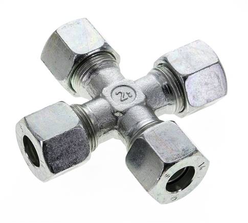 14S Verzinkter Stahl Querschneidring 630 Bar DIN 2353