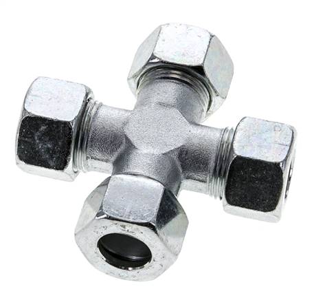 15L Verzinkter Stahl Querschneidring 315 Bar DIN 2353
