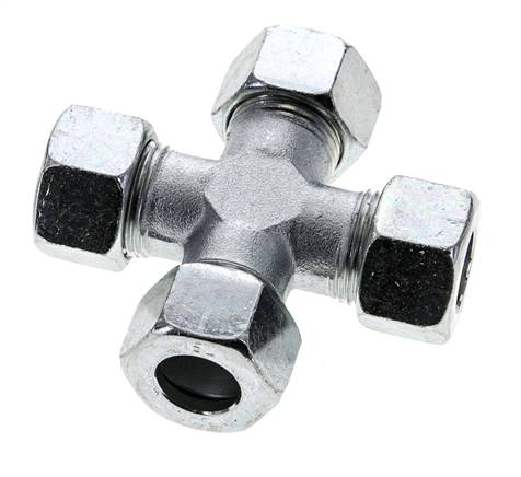 15L Verzinkter Stahl Querschneidring 315 Bar DIN 2353