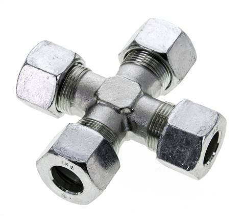 16S Verzinkter Stahl Querschneidring 400 Bar DIN 2353