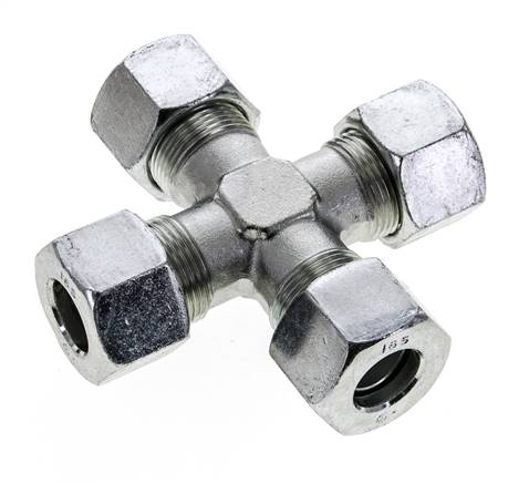 16S Verzinkter Stahl Querschneidring 400 Bar DIN 2353