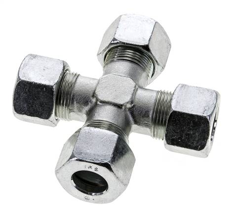 16S Verzinkter Stahl Querschneidring 400 Bar DIN 2353