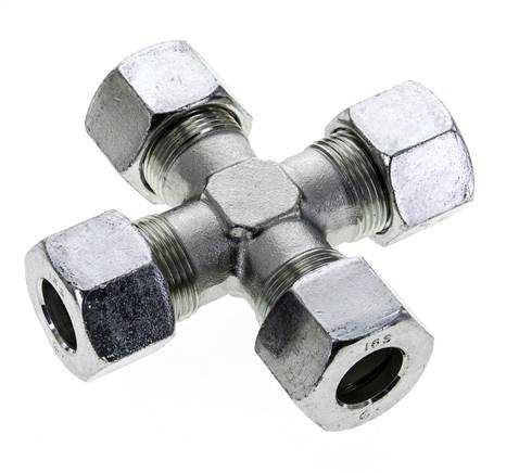 16S Verzinkter Stahl Querschneidring 400 Bar DIN 2353