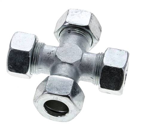 18L Verzinkter Stahl Querschneidring 315 Bar DIN 2353