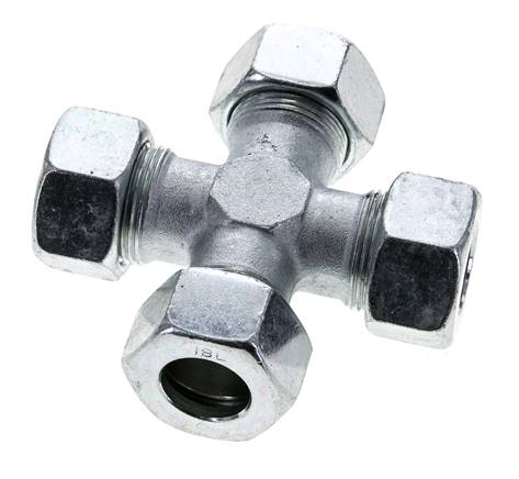 18L Verzinkter Stahl Querschneidring 315 Bar DIN 2353