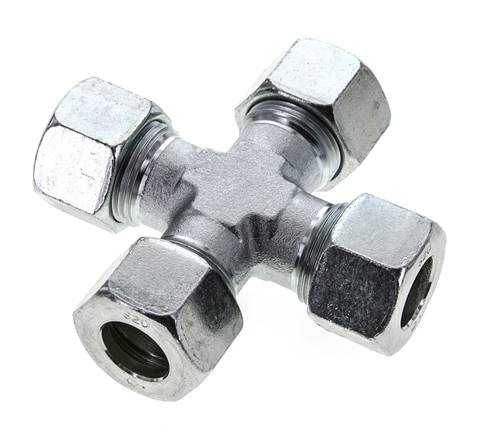 20S Verzinkter Stahl Querschneidring 400 Bar DIN 2353