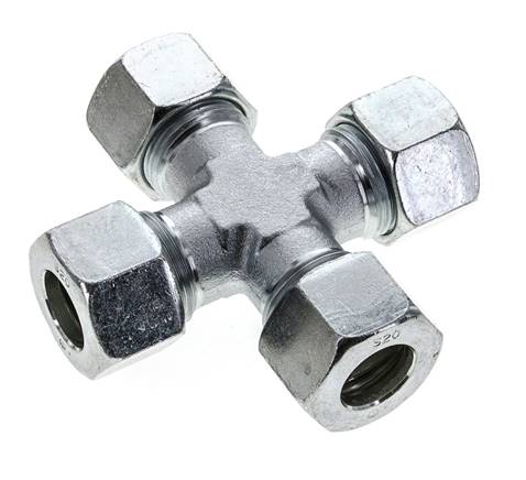 20S Verzinkter Stahl Querschneidring 400 Bar DIN 2353