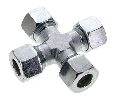 20S Verzinkter Stahl Querschneidring 400 Bar DIN 2353