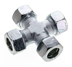 22L Verzinkter Stahl Querschneidring 160 Bar DIN 2353