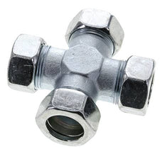 28L Verzinkter Stahl Querschneidring 160 Bar DIN 2353