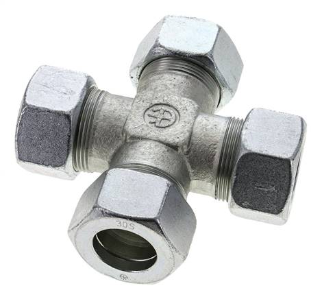 30S Verzinkter Stahl Querschneidring 400 Bar DIN 2353