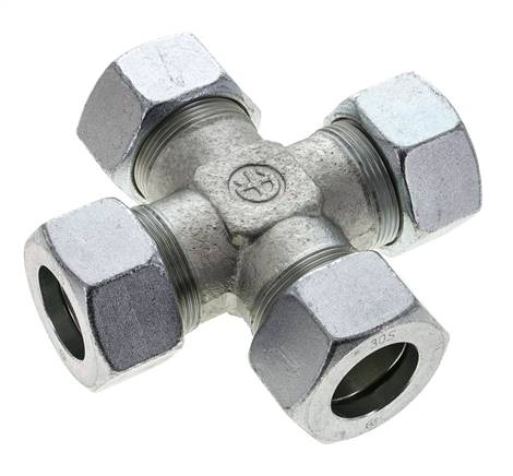 30S Verzinkter Stahl Querschneidring 400 Bar DIN 2353