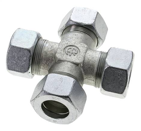 30S Verzinkter Stahl Querschneidring 400 Bar DIN 2353