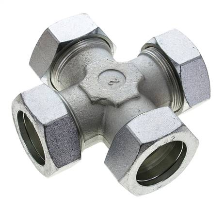 42L Verzinkter Stahl Querschneidring 160 Bar DIN 2353