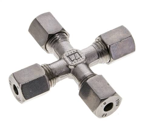 6S Edelstahl Querschneidring 630 Bar DIN 2353