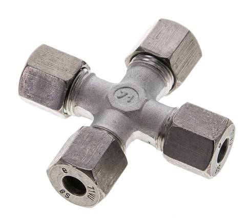 8S Edelstahl Querschneidring 630 Bar DIN 2353