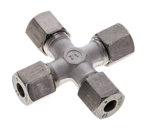 8S Edelstahl Querschneidring 630 Bar DIN 2353