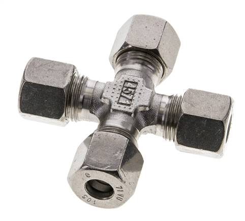 10S Edelstahl Querschneidring 630 Bar DIN 2353