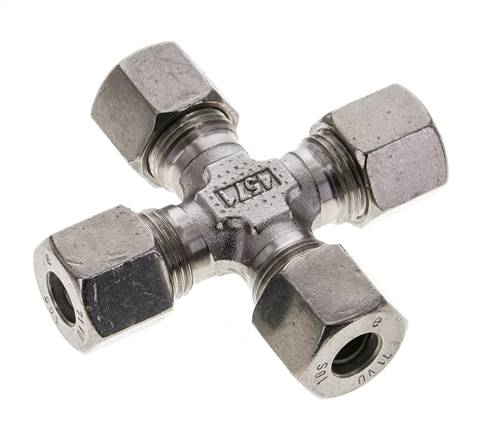 10S Edelstahl Querschneidring 630 Bar DIN 2353