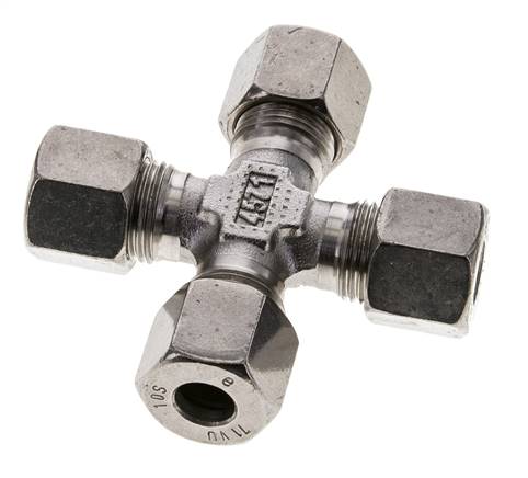 10S Edelstahl Querschneidring 630 Bar DIN 2353