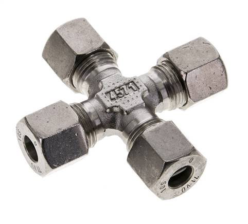 10S Edelstahl Querschneidring 630 Bar DIN 2353