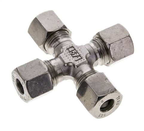 10S Edelstahl Querschneidring 630 Bar DIN 2353