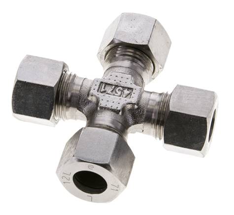 12L Edelstahl Querschneidring 315 Bar DIN 2353