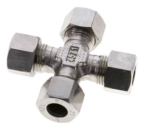 12L Edelstahl Querschneidring 315 Bar DIN 2353