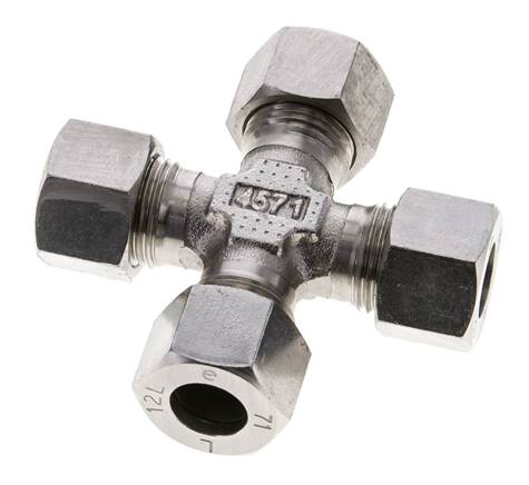 12L Edelstahl Querschneidring 315 Bar DIN 2353