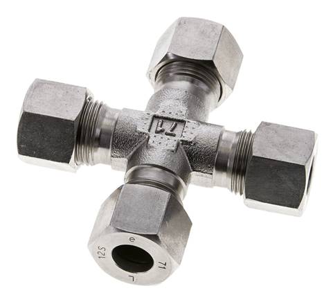 12S Edelstahl Querschneidring 630 Bar DIN 2353