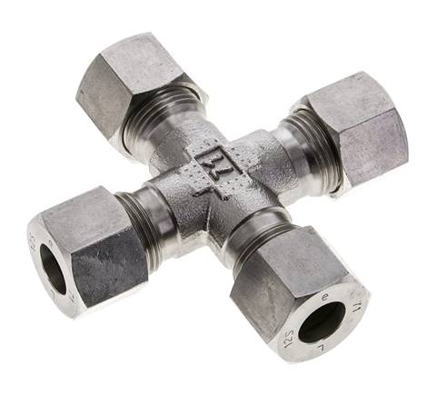 12S Edelstahl Querschneidring 630 Bar DIN 2353