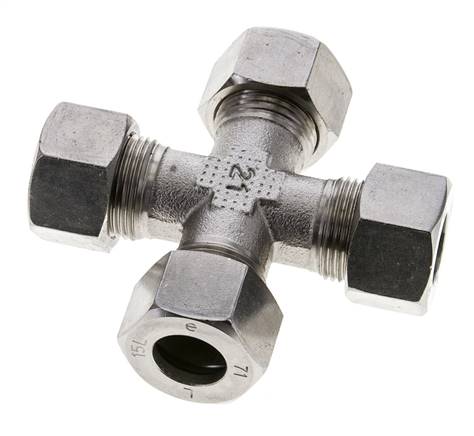 15L Edelstahl Querschneidring 315 Bar DIN 2353