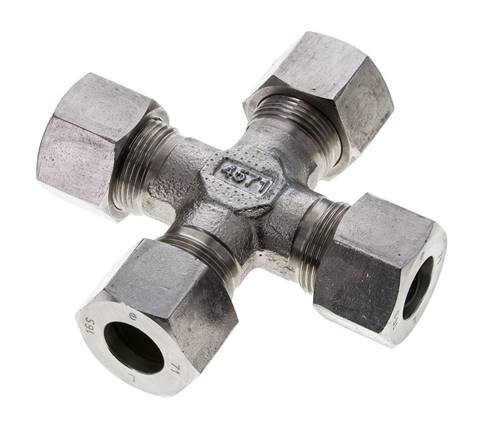 16S Edelstahl Querschneidring 400 Bar DIN 2353