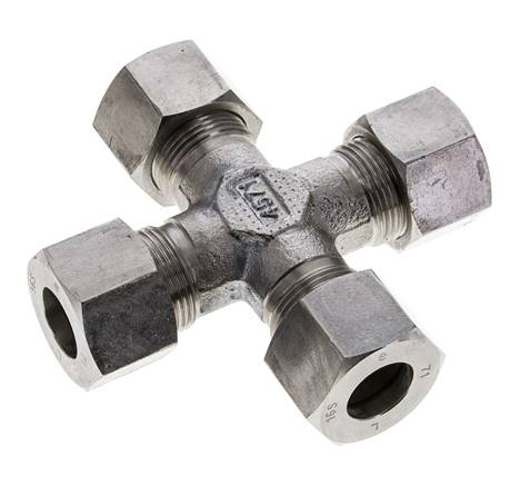 16S Edelstahl Querschneidring 400 Bar DIN 2353