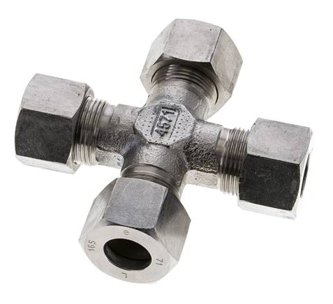 16S Edelstahl Querschneidring 400 Bar DIN 2353