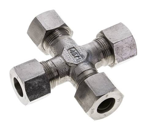 16S Edelstahl Querschneidring 400 Bar DIN 2353