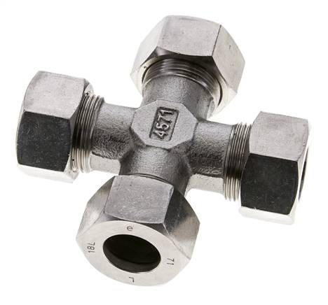 18L Edelstahl Querschneidring 315 Bar DIN 2353