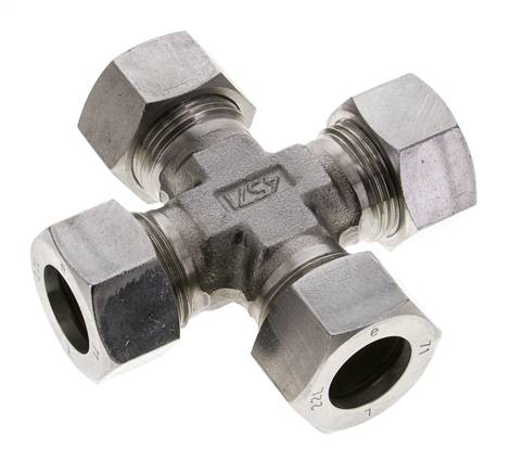 22L Edelstahl Querschneidring 160 Bar DIN 2353