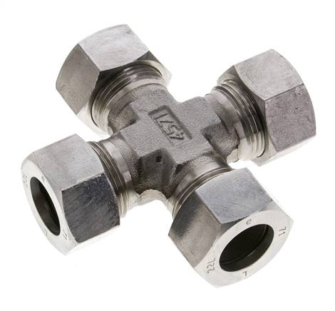22L Edelstahl Querschneidring 160 Bar DIN 2353