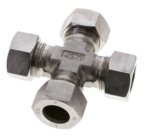 22L Edelstahl Querschneidring 160 Bar DIN 2353
