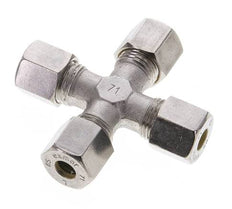 8S Edelstahl Kreuzverschraubung 630 bar DIN 2353