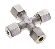 8S Edelstahl Kreuzverschraubung 630 bar DIN 2353