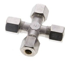 8S Edelstahl Kreuzverschraubung 630 bar DIN 2353