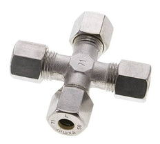 8S Edelstahl Kreuzverschraubung 630 bar DIN 2353