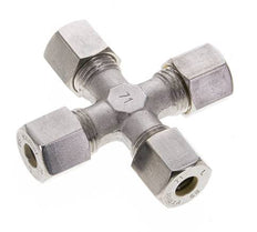 8S Edelstahl Kreuzverschraubung 630 bar DIN 2353