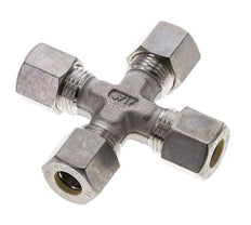 10L Edelstahl Kreuzverschraubung 315 Bar DIN 2353