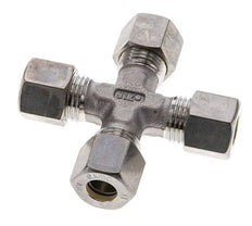 10L Edelstahl Kreuzverschraubung 315 Bar DIN 2353