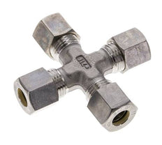 10L Edelstahl Kreuzverschraubung 315 Bar DIN 2353
