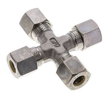 10L Edelstahl Kreuzverschraubung 315 Bar DIN 2353