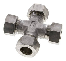 22L Edelstahl Kreuzverschraubung 160 Bar DIN 2353